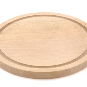 Buková krájecí deska průměr 20 cm Sleva