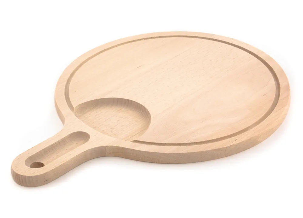 Buková servírovací deska průměr 30 cm Oblíbený