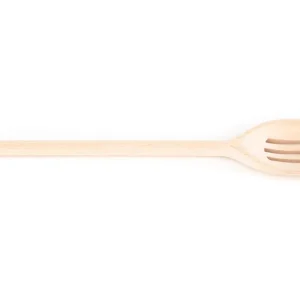 Autentický Oválná vařečka s otvory dlouhá 30 cm
