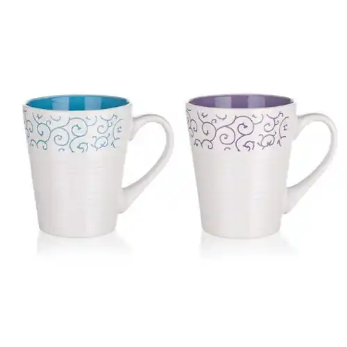 Bezpečná Platba Hrnek keramický DECO 350 ml, assort, BANQUET
