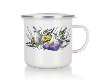 Expresní Doručení Hrnek smalt. 0,7 L LAVENDER