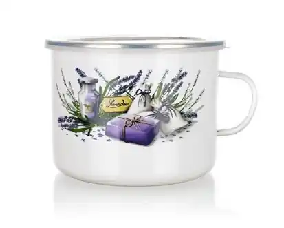 Originální Hrnek smalt. 2 L LAVENDER