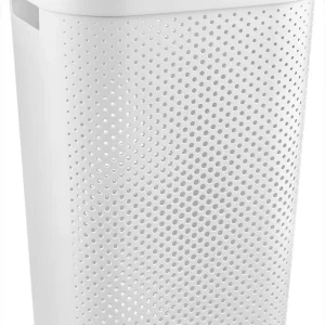 Akční Nabídka INFINITY DOTS 59L koš na prádlo - bílý