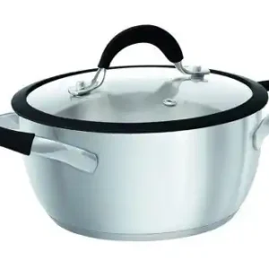 Akční Nabídka KASTROL SE SKLENĚNOU SILIKONOVOU POKLICÍ O18X7,5CM ; 1,5L - STYLE