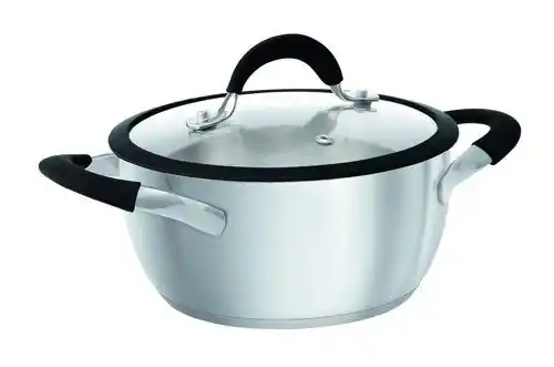 Akční Nabídka KASTROL SE SKLENĚNOU SILIKONOVOU POKLICÍ O18X7,5CM ; 1,5L - STYLE