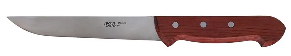 Nůž řeznický hornošpičatý dřevo Bubinga 17 cm Rychlé Dodání