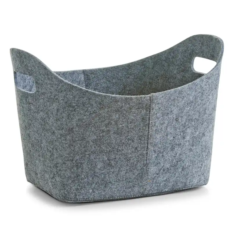 ZELLER Úložný box filcový šedý 37x28x25cm Expresní Doručení