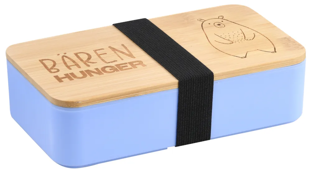 KESPER Obědový box modrý, bambus, plast 18,5x10,5x5cm Super Cena