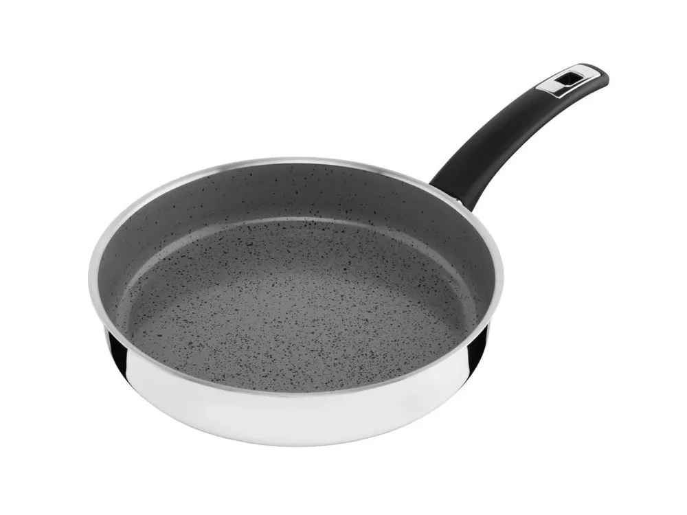 Super Cena KOLIMAX Pánev CERAMMAX PRO STANDARD 26 cm s rukojetí, nízká, šedý GRANIT