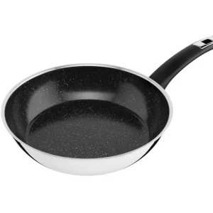 Víkendová Akce KOLIMAX Pánev CERAMMAX PRO COMFORT 26 cm s rukojetí, nízká, černý GRANIT