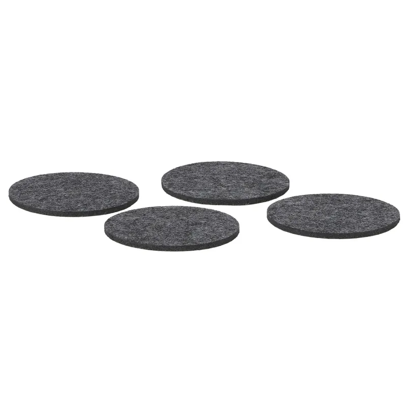 DOCHTMANN Podtácky 4ks, průměr 10cm plsť Nízká Cena