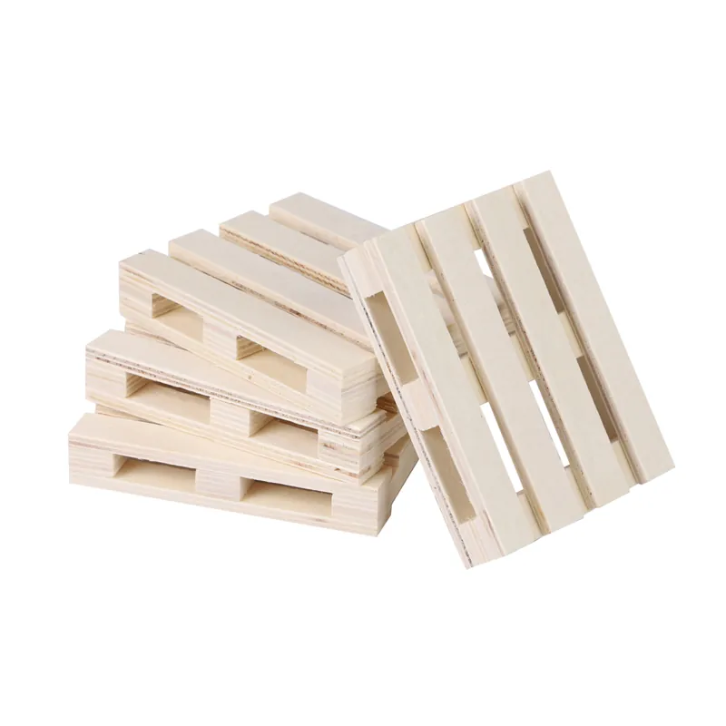 DOCHTMANN Podtácky sada 4ks, motiv palety 10x2x8cm Aktuální