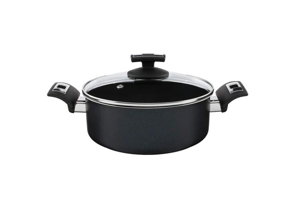 KOLIMAX COMFORT BLACK rendlík s poklicí 22cm 3,0l Zlevněný