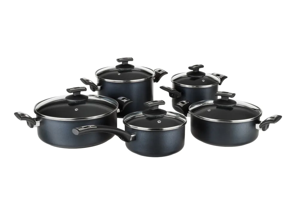 KOLIMAX COMFORT BLACK Sada nádobí 10 dílů Ihned K Objednání