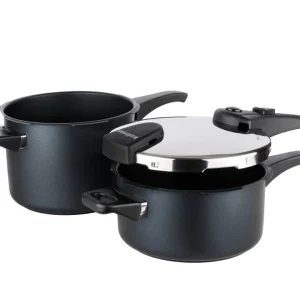 KOLIMAX COMFORT BLACK Sada tlakových hrnců 22cm 6 l + 4 l Finální Výprodej
