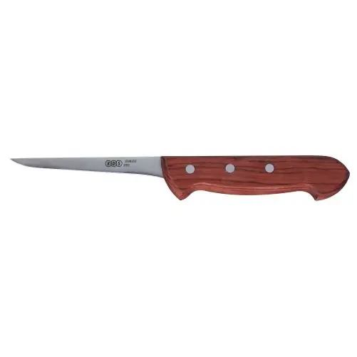 Nůž řeznický vykošťovací dřevo Bubinga 12,5 cm Sezónní Sleva