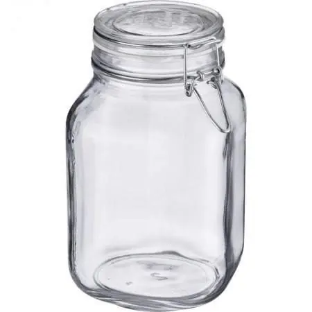Zlevněný Sklenice s dtřmenovým uzávěrem a těsněním, 2000 ml