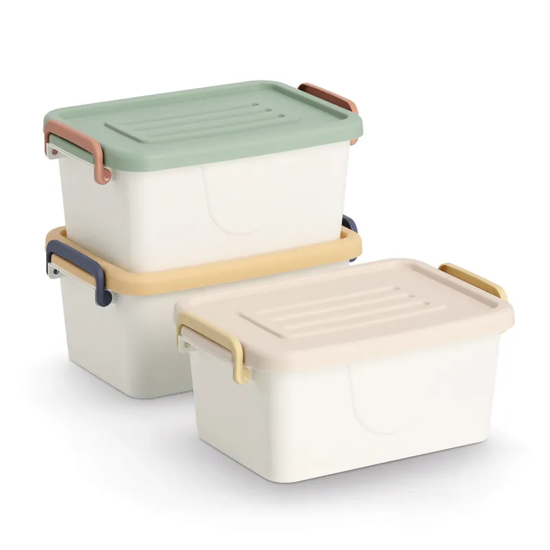 Vysoce Kvalitní ZELLER Úložný box s víkem - sada 3 ks, plast 29x21x23cm
