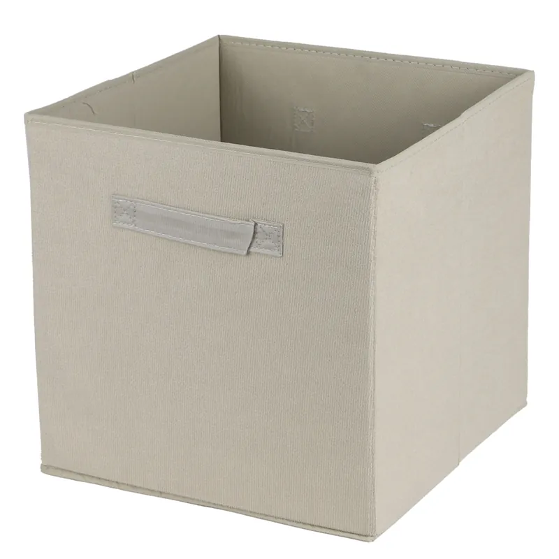DOCHTMANN Box do kallaxu, úložný box manšestr, béžový 31x31x31cm Must-Have