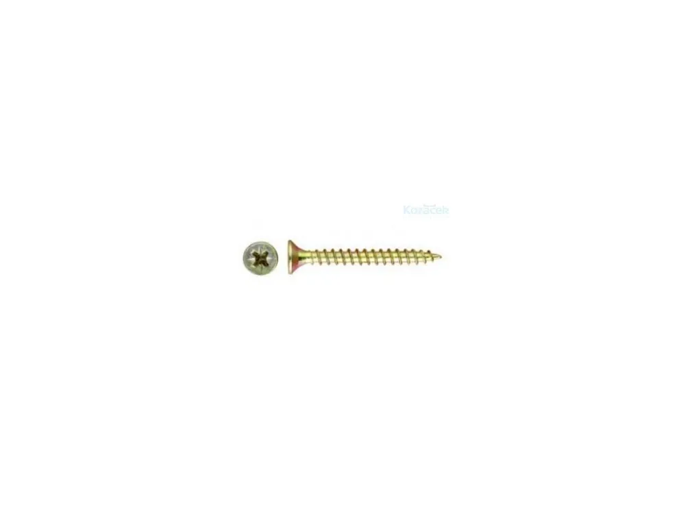 Vrut 5x 40/24mm Zn kříž.PZ2 100ks (bal.500ks) Cenově Výhodný