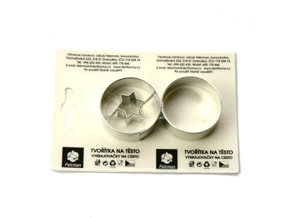 Vykrajovačka kolečka ¤38mm 2ks CZ Víkendová Akce