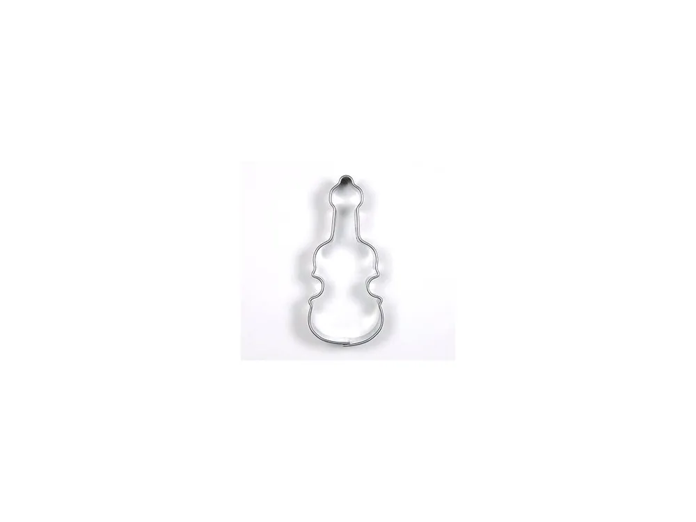 Vykrajovačka nerez housle 63x27mm CZ Vysoce Kvalitní