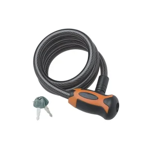 Zámek lanko na kolo 120cm/¤8mm ZOLI Cenový Hit