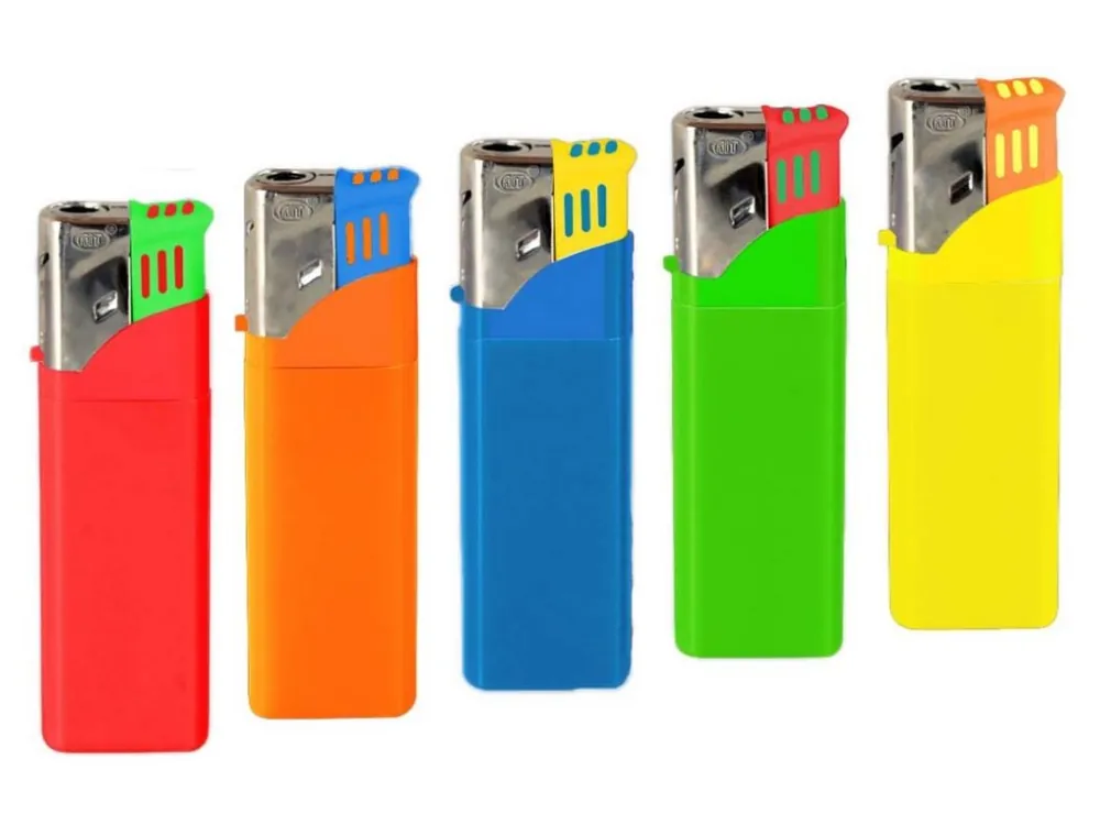 Zapalovač AiT piezo plynový cigaretový tryska TURBO neon Horká Nabídka