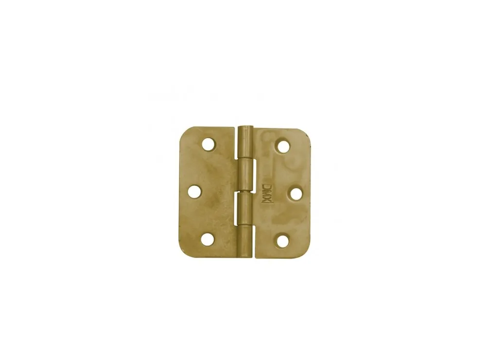Zlevněný Závěs dveřní 70x43mm splétaný Zn žlutý