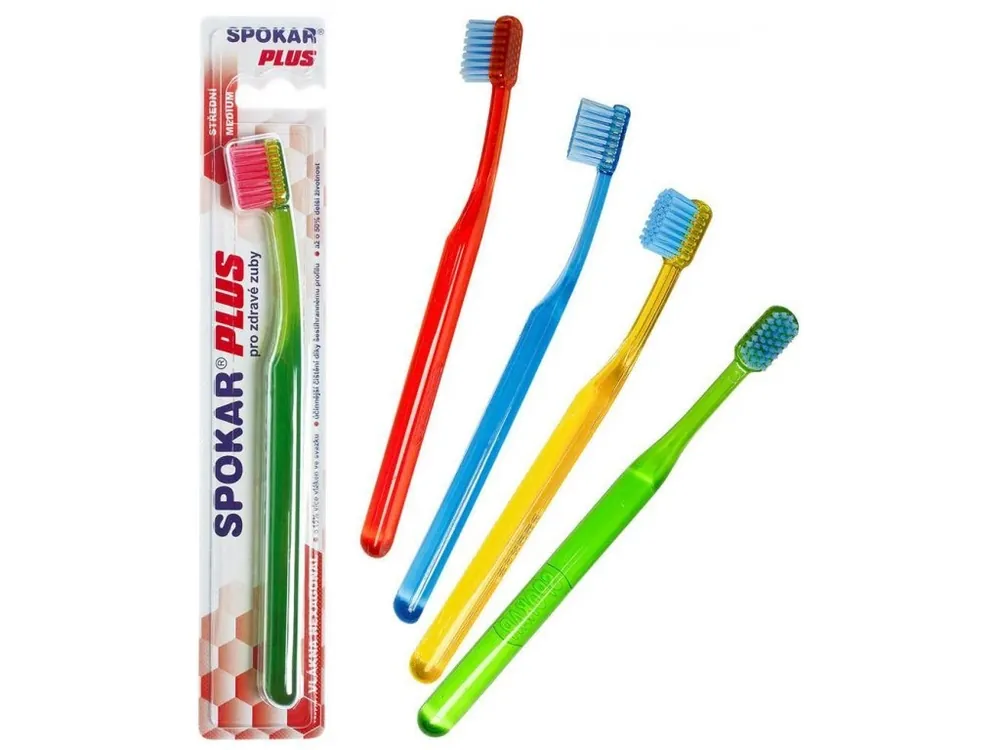 Oblíbený Zubní kartáček SPOKAR 3428 PLUS střední