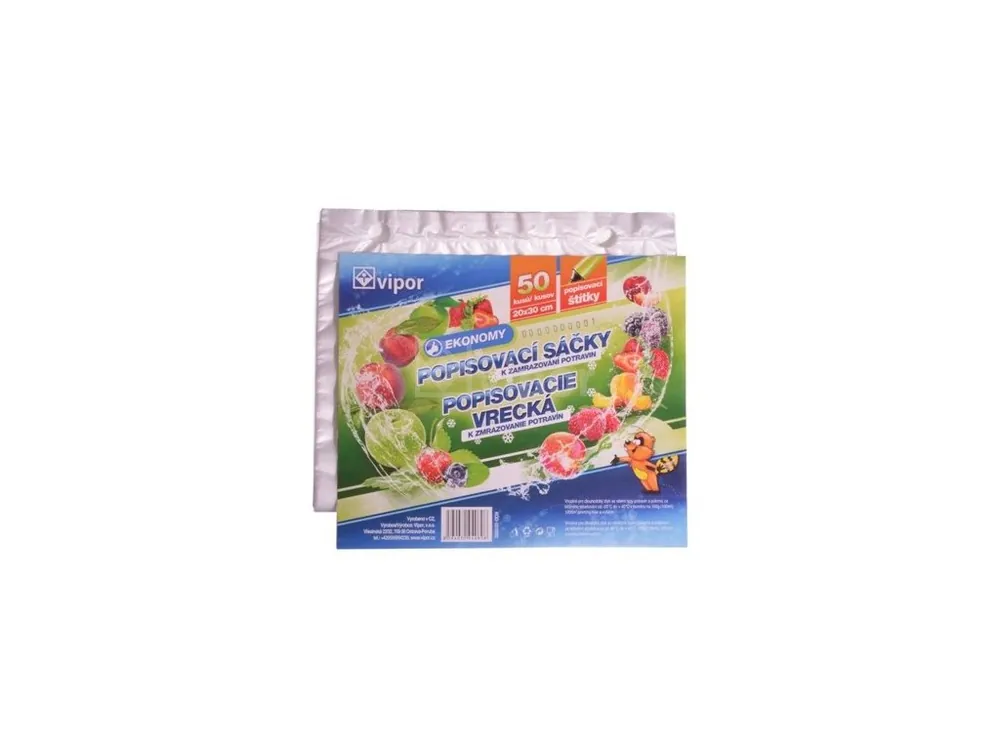 Must-Have Sáčky do mrazničky 25x35cm, 15um, 50ks VIPOR