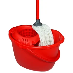 Poslední Šance Mop komplet třásňový WET IT 15L oválný modrá/červená