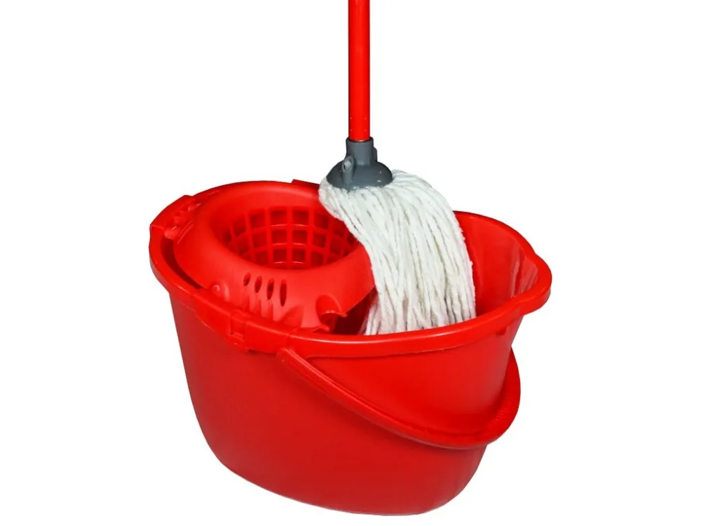 Poslední Šance Mop komplet třásňový WET IT 15L oválný modrá/červená