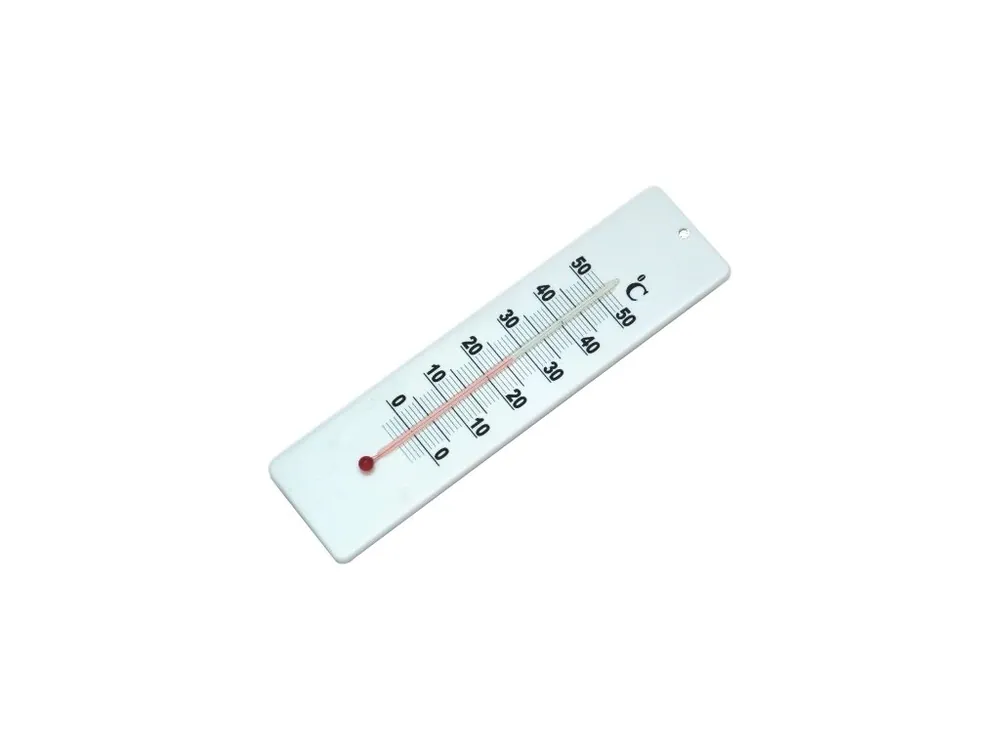 Teploměr pokojový plast 22,5x5,5cm BASIC, mix barev Oblíbený