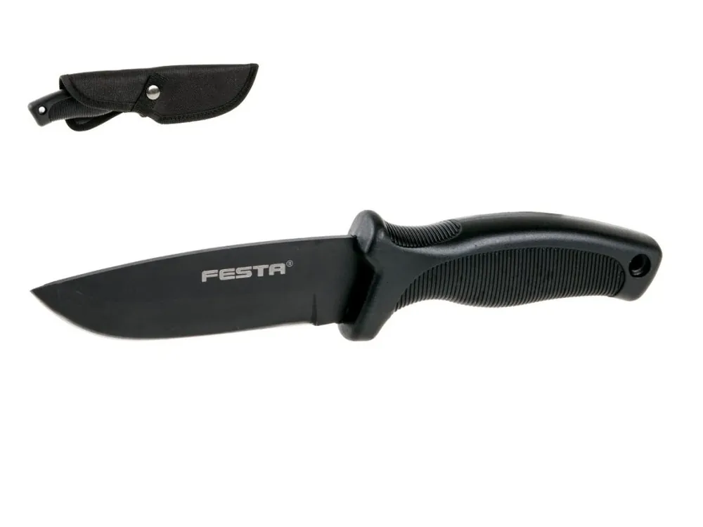 Top Prodej Nůž lovecký nerez/teflon 230mm s pouzdrem FESTA