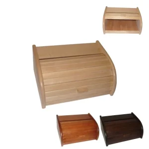 Chlebovka dřevo lak 33,5x24,5x14cm WOOD, mix barev Originální