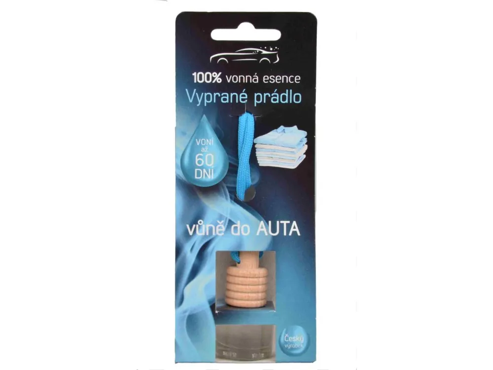 Vůně do auta v lahvičce 5ml VYPRANÉ PRÁDLO Horká Nabídka