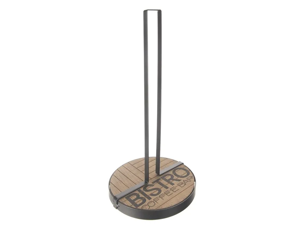 Stojan drát/dřevo na papírové role ¤16x32cm BISTRO Nová Kolekce