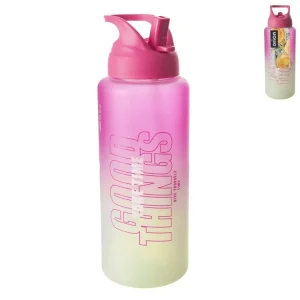 Cenový Hit Láhev sportovní tritan MOLY PINK GREEN 1L