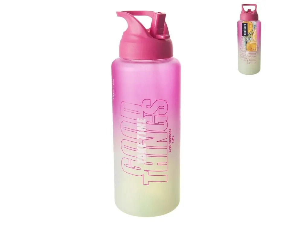 Cenový Hit Láhev sportovní tritan MOLY PINK GREEN 1L