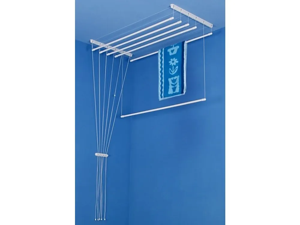 Omezená Nabídka Sušák IDEAL stropní 120cm 5 tyčí