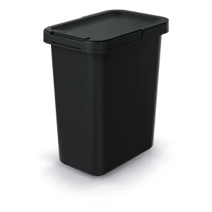 Sezónní Sleva Koš odpadkový s víkem 12L SYSTEMA černá