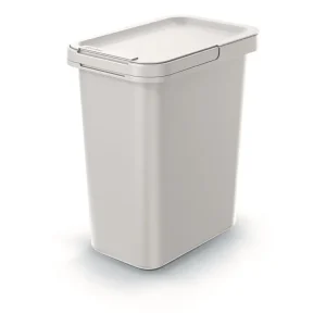 Koš odpadkový s víkem 12L SYSTEMA popelavá Vrácení Zdarma