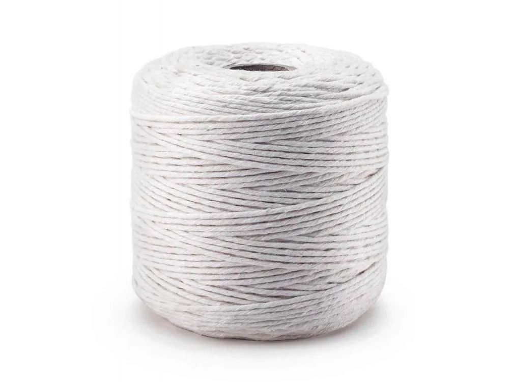 Levný Provázek potravinářský bavlna 500g/332m bílý COMBI