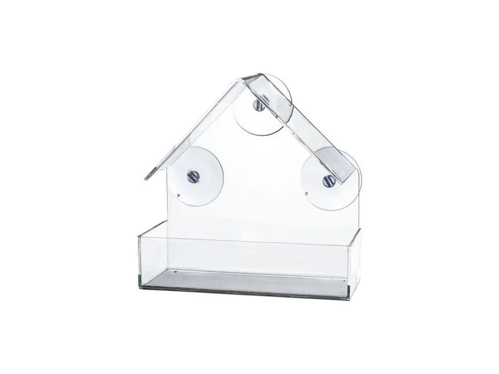 Koupit Online Ptačí krmítko okenní 15x15x6cm tranparentní
