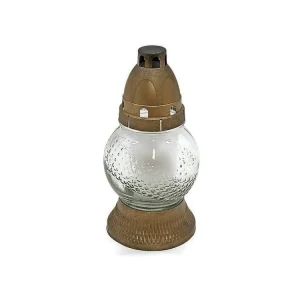 Hřbitovní sklo 18cm svíčka vklad 30g Z459CI Autentický