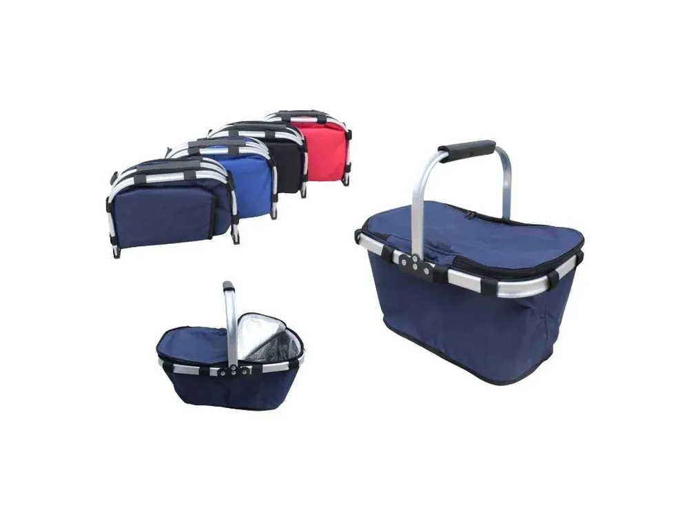 Oblíbený Košík nákupní skládací termo ALU/textil 9kg BAG, mix barev