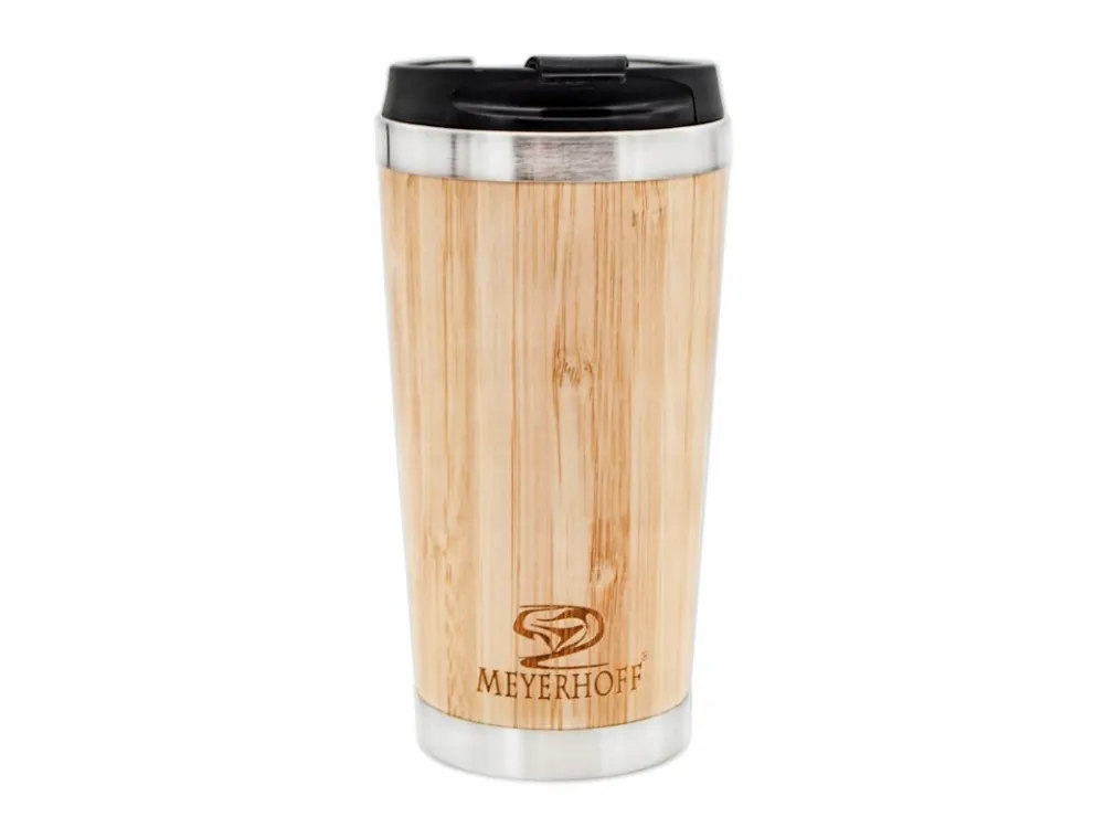 Hrnek termo nerez 450ml MEYERHOFF BAMBUS Pouze Dnes