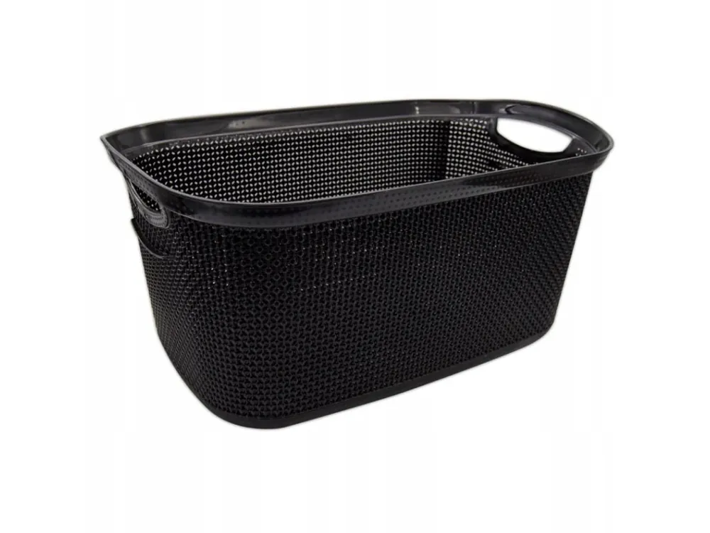 Nová Kolekce Koš prádelní 50x31,5x23cm 29L PEARL černá