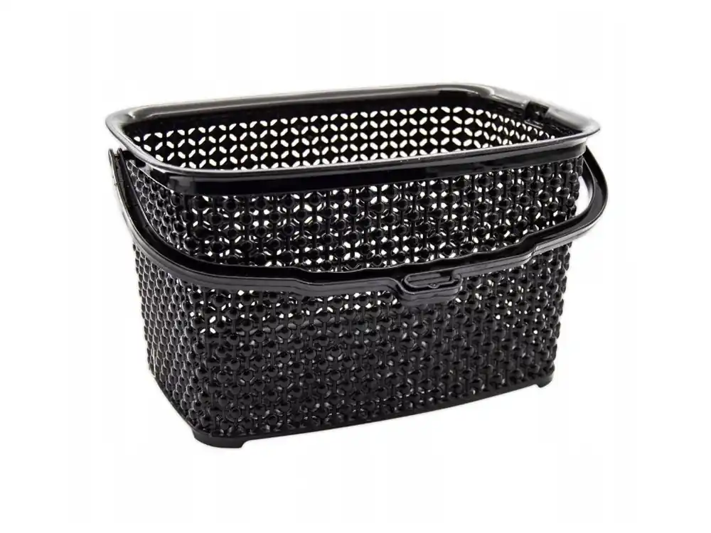 Omezená Nabídka Košík na kolíčky 22x15x13cm PEARL černá